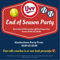 End of Season party - kom je ook?